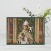 Catholic Art Briefkaart | Saint Norbert (Staand voorkant)