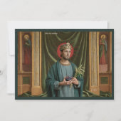 Catholic Art Briefkaart | Saint Wenceslaus (Voorkant)