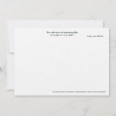 Catholic Art Holy Card | Saint Bonaventure Kaart (Achterkant)