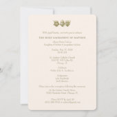 Catholic Baptism Christening Mary Jesus Kaart (Voorkant)