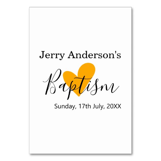 Catholic baptism kids modern simple QR minimal Kaart (Voorkant)