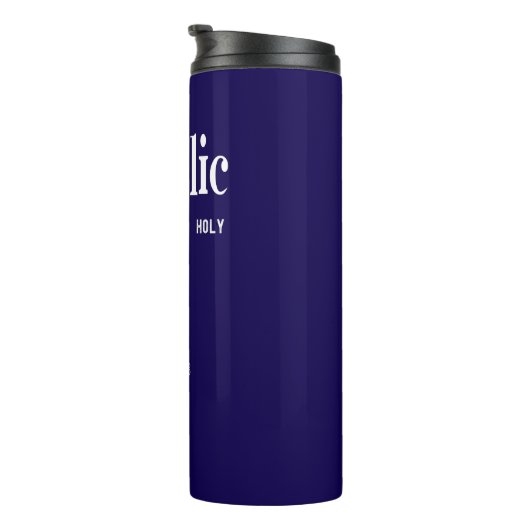 Catholic Church One Holy Apostolic Thermosbeker (Geroteerd rechts)