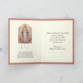Catholic Friend Valentines Day Mother Mary Feestdagen Kaart (Binnen)