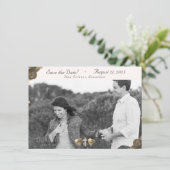 Catholic Grace Flat Save the Date Kaart (Staand voorkant)