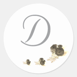 Catholic Grace Wedding Ronde Sticker