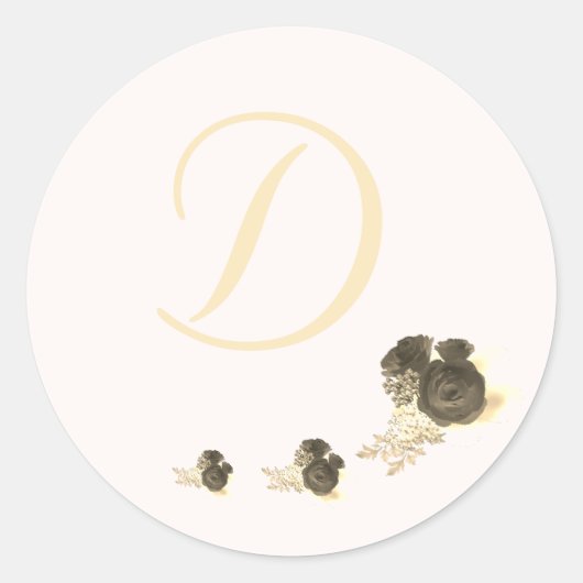 Catholic Grace Wedding Ronde Sticker (Voorkant)