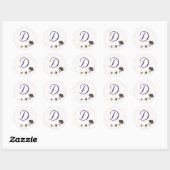 Catholic Grace Wedding Ronde Sticker (Vel)