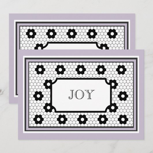 Catholic Joy Christmas Feestdagenkaart (Voorkant / Achterkant)