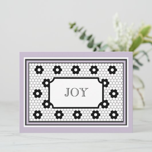 Catholic Joy Christmas Feestdagenkaart (Staand voorkant)