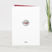 Catholic Mother Mary Angels with Roses Feestdagen Kaart (Achterkant)