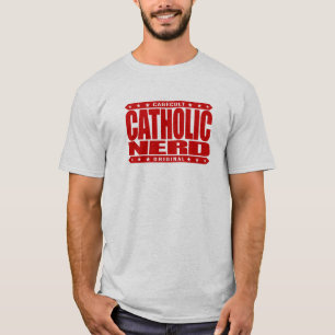 CATHOLIC NERD - Goddank voor de oerknal-theorie T-shirt
