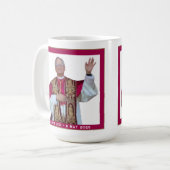 Catholic Pope Leo Koffiemok (Voorkant links)