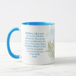 Catholic Prayer Mug, Marian Mug Mok