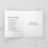 Catholic Priest Anniversary Ordination Crucifix Kaart (Binnen)