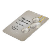 Catholic Priest Christmas Elegant Hanging Ornament Magneet (Linkerzijde)