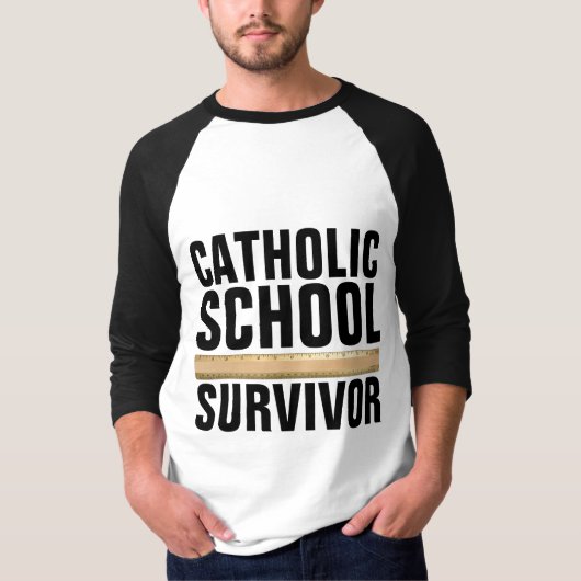 CATHOLIC SCHOOL SURVIVOR T-Shirts (Voorkant)