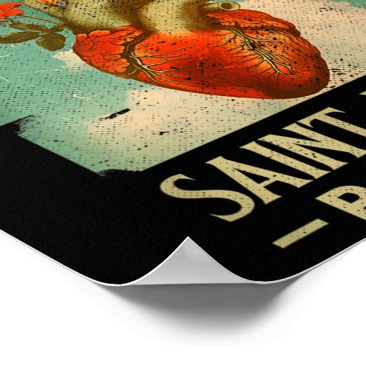 Catholic St. Joseph, Patron Saint Of Fathers, Pray Poster (Hoek)