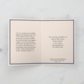 Catholic Sympathy Mother Mary Floral Kaart (Binnen)