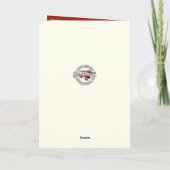 Catholic Valentines Day Husband Mary Jesus Feestdagen Kaart (Achterkant)