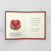 Catholic Valentines Day Husband Mary Jesus Feestdagen Kaart (Binnen)