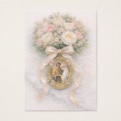 Catholic Wedding Prayer Card Betrothal  Visitekaartje (Voorkant)