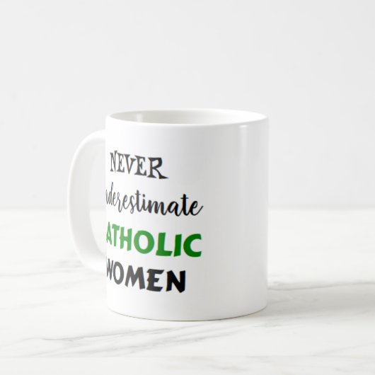 catholic women koffiemok (Voorkant links)