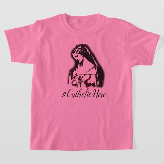 #CatholicHero Isabella T-shirt (meisjes) (Laagn)