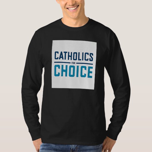 Catholics for Choice Premium T-shirt (Voorkant)