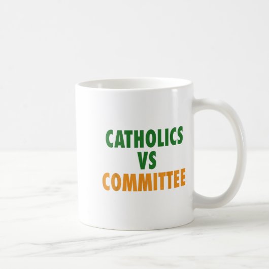 Catholics Vs Committees  Koffiemok (Rechts)
