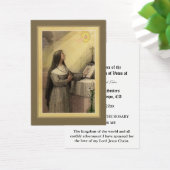 CATHOLIE NUN PROFESSIE VAN STEMMEN HOLY KAART (Bureau)