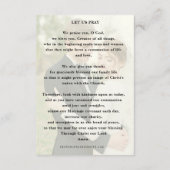 CATHOLIE WEDING JUBILEUM PRAYER W/FOTO INFORMATIEKAARTJE (Achterkant)