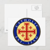 CATHOLIEK BRIEFKAART (Voorkant / Achterkant)