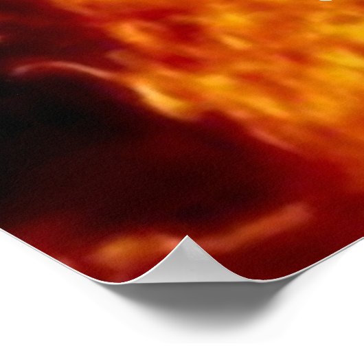 CATHOLIEKE NICENE GECREËERD IN LATIN CRUCIFIXION T POSTER (Hoek)