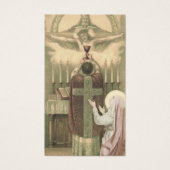 CATHOLIEKE PRIEST ORDINATION HOLY KAARTEN VISITEKAARTJE (Voorkant)