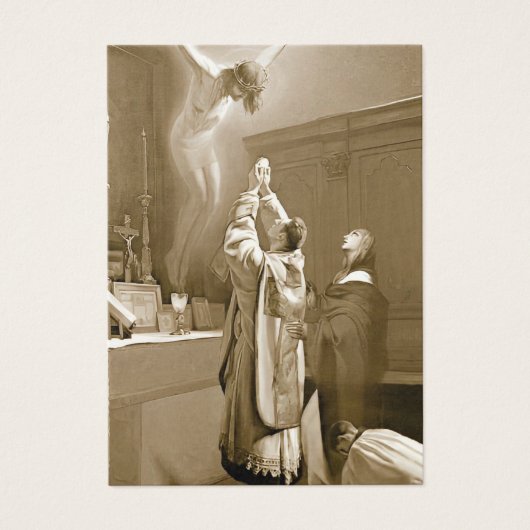 CATHOLIEKE PRIEST ORDINATION HOLY KAARTEN VISITEKAARTJE (Voorkant)