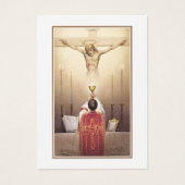 CATHOLIEKE PRIEST ORDINATION HOLY KAARTEN VISITEKAARTJE (Voorkant)