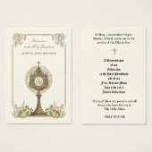 CATHOLIEKE PRIEST ORDINATION HOLY KAARTEN VISITEKAARTJE (Voorkant /achterkant)