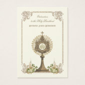 CATHOLIEKE PRIEST ORDINATION HOLY KAARTEN VISITEKAARTJE (Voorkant)