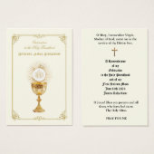 CATHOLIEKE PRIEST ORDINATION HOLY KAARTEN VISITEKAARTJE (Voorkant /achterkant)