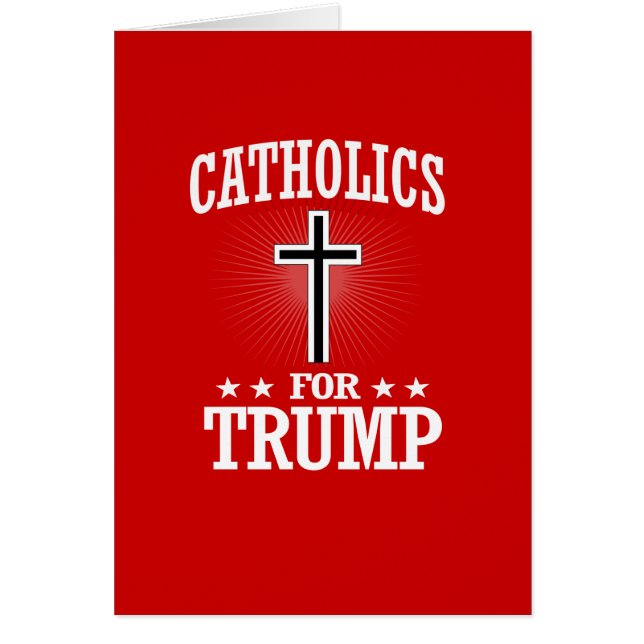 CATHOLIEKEN VOOR TRUMP (Voorkant)