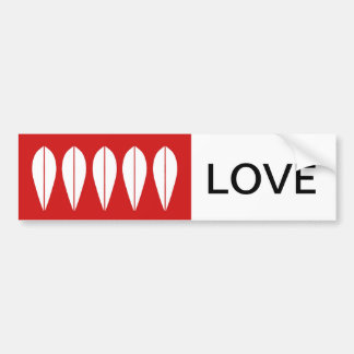 Cathrineholm bumbersticker-LOVE Bumpersticker