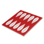 Cathrineholm  stijl trivet. tegeltje (Zijkant)