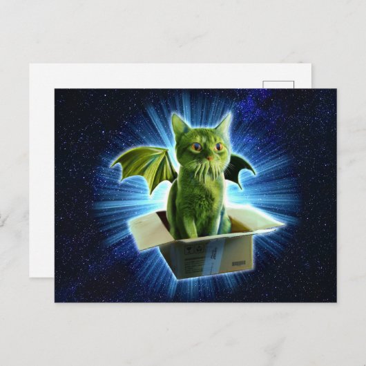 Cathulhu Briefkaart (Voorkant / Achterkant)