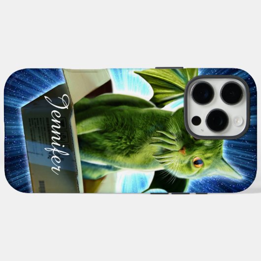 Cathulhu Case-Mate iPhone Case (Achterkant (horizontaal))