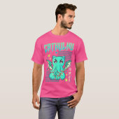 Cathulhu Funny Cat Cthulhu Pun Kawaii Anime T-shirt (Voorkant volledig)