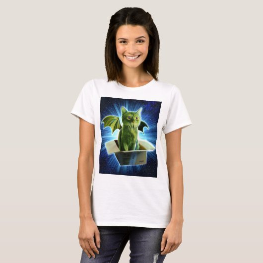 Cathulhu T-shirt (Voorkant volledig)