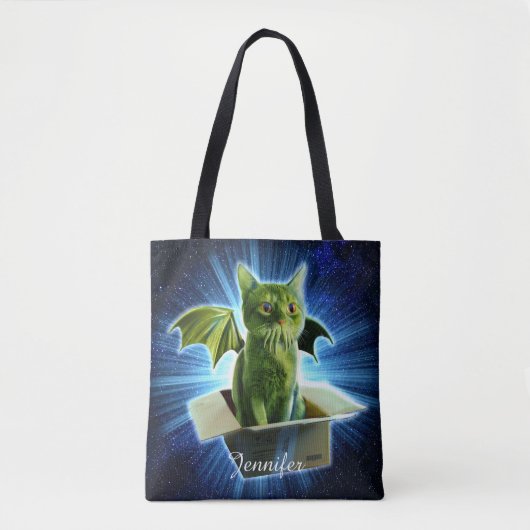 Cathulhu Tote Bag (Voorkant)
