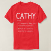 Cathy Naam Gift T-shirt (Design voorkant)