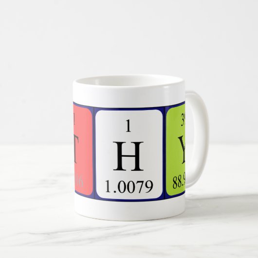 Cathy periodieke table name mok (Voorkant rechts)