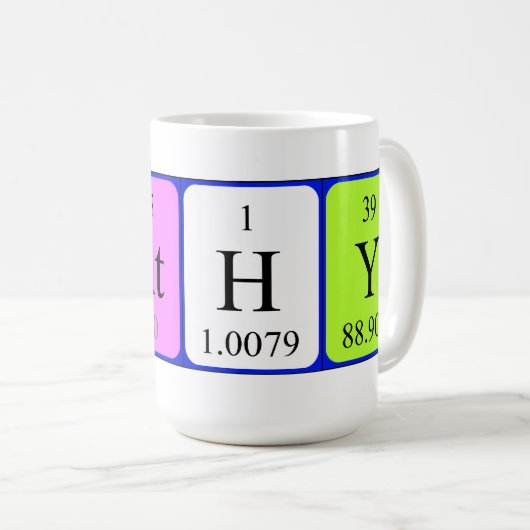 Cathy periodieke table name mok (Voorkant rechts)